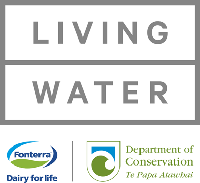 Living Water logo. 
