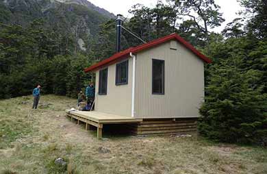 Waiau hut. 