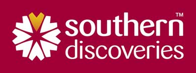 Southern Discoveries logo. 