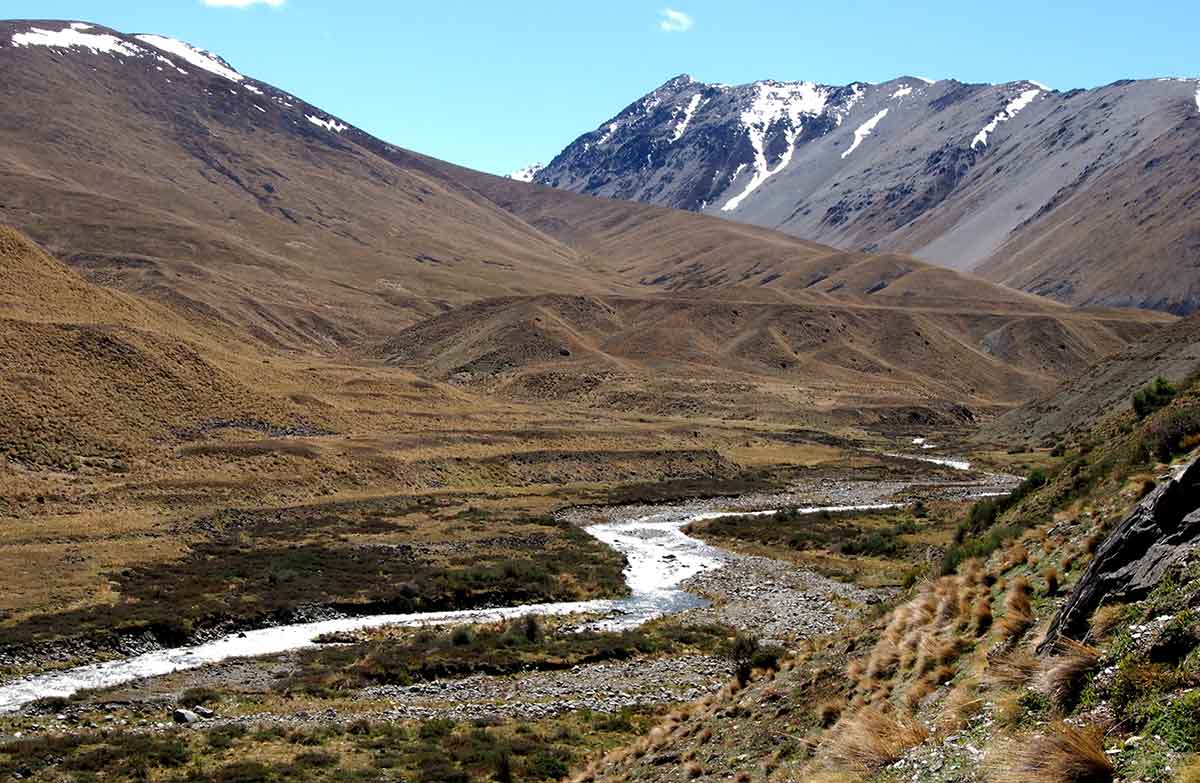 Camp Stream Hut Track Walking and tramping in Lake Te Kahui Kaupeka