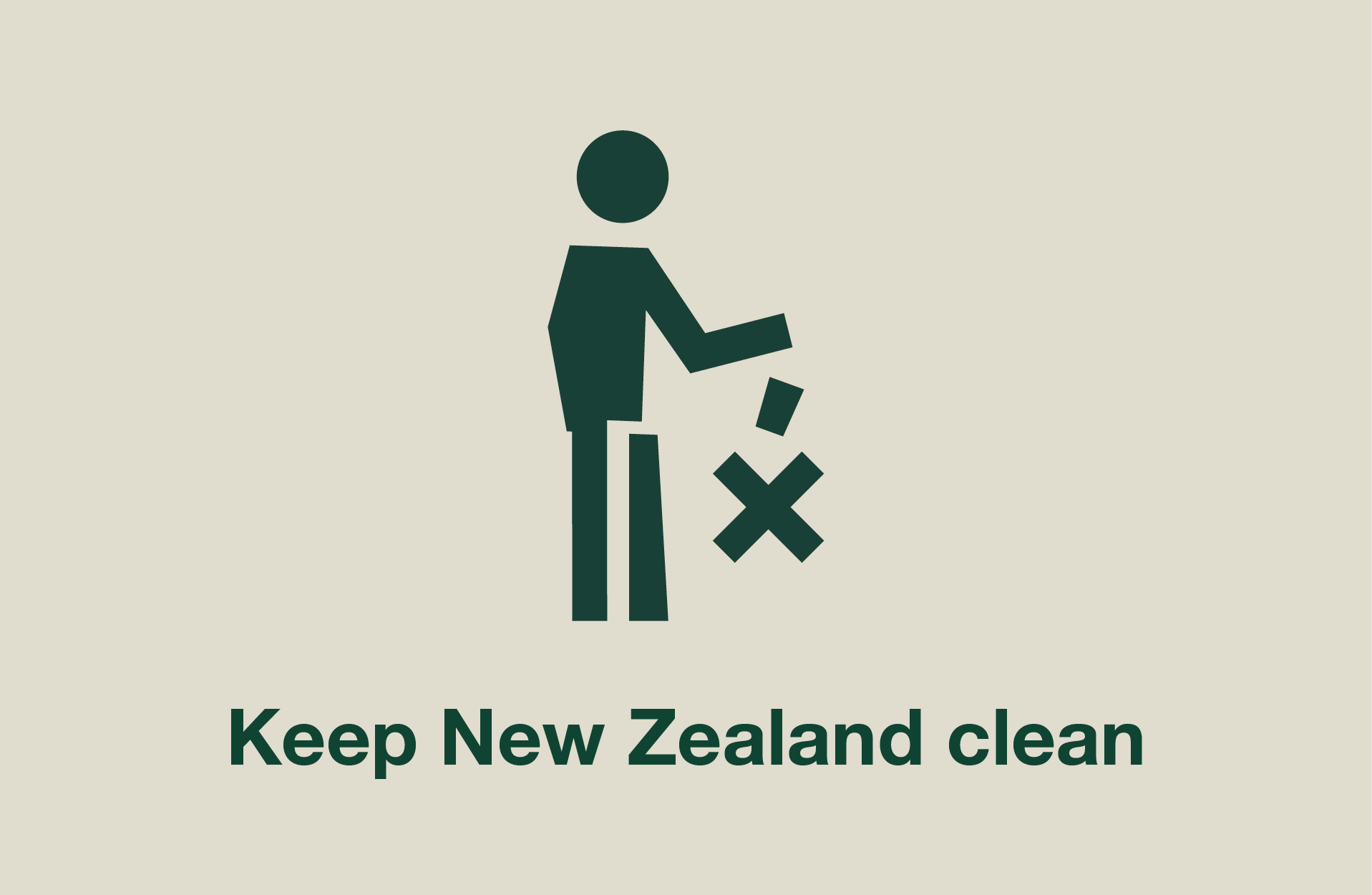 Keep New Zealand clean Care for Aotearoa