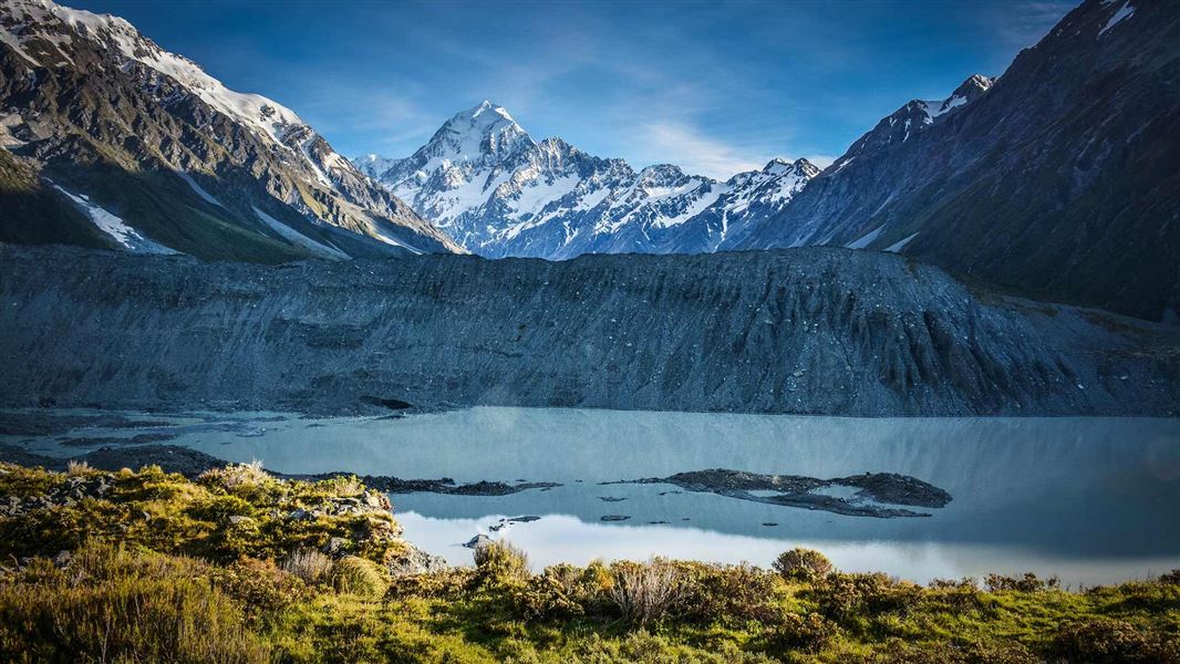 Aoraki/Mount Cook from Kea Point Track. 