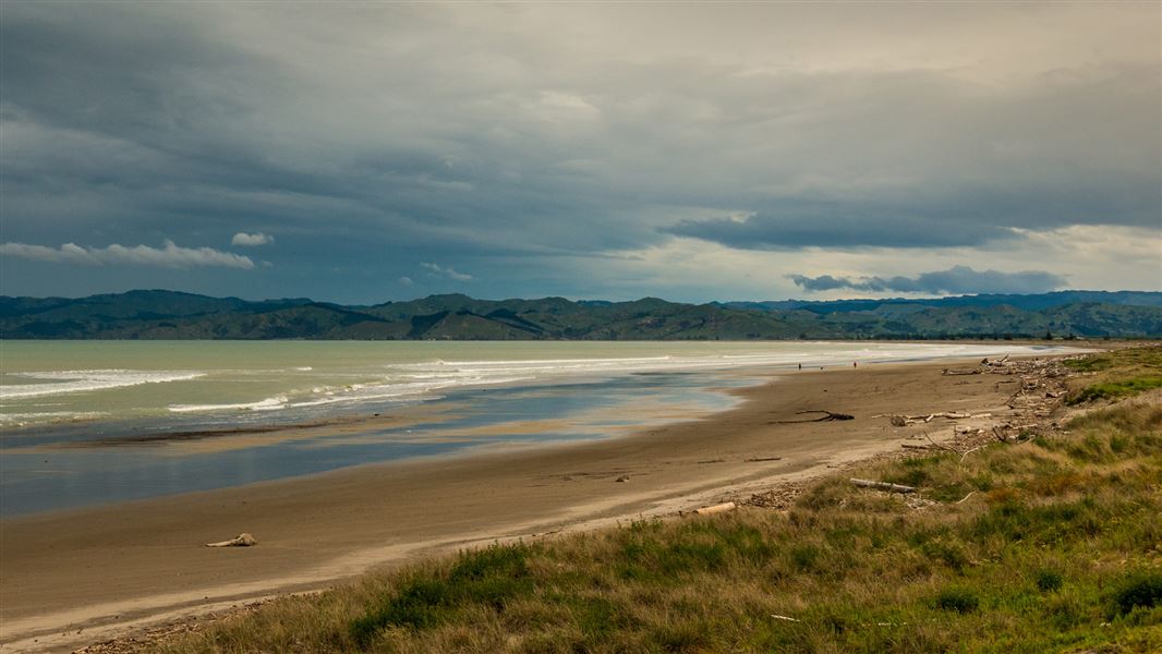 Beach, Gisborne. 