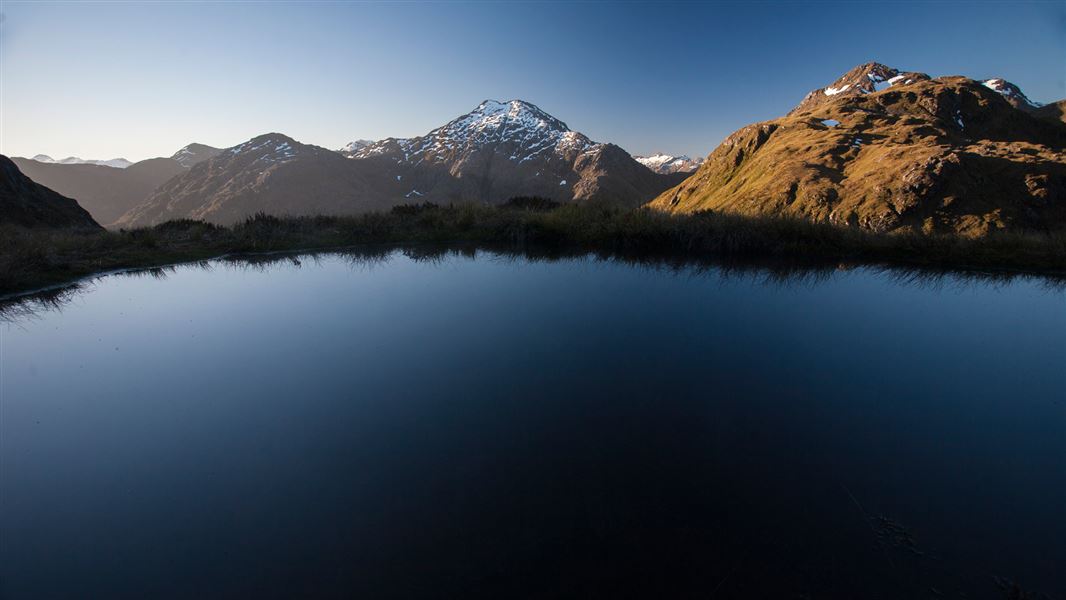 Murchison Mountains, Fiordland National Park. 