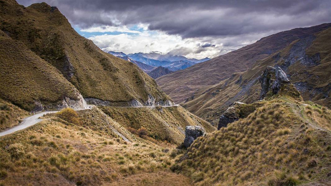 Skippers Road and Canyon, Otago. 