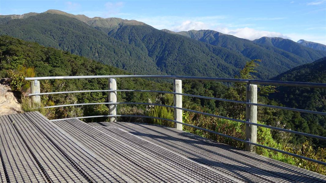 View from Rocky Lookout. 