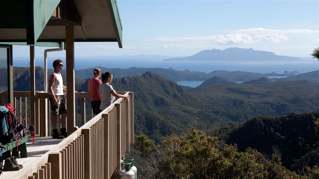 View from Mt Heale Hut. 