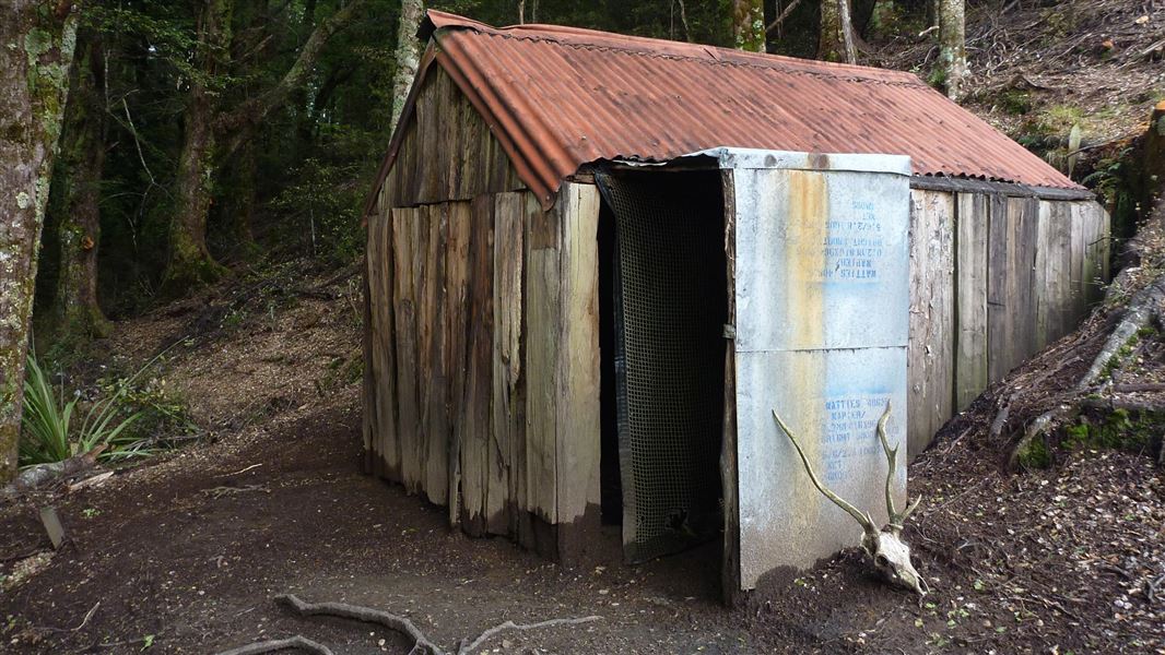 Historic Iron Whare. 