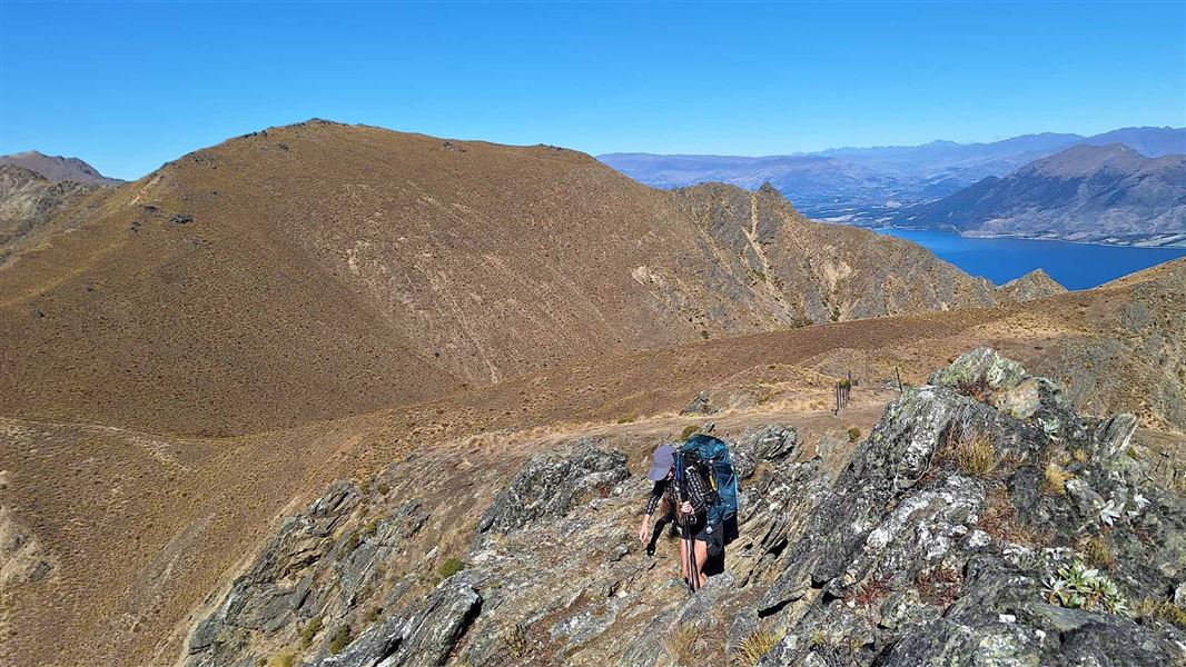 Corner Peak Route: Hāwea Conservation Park, Otago region