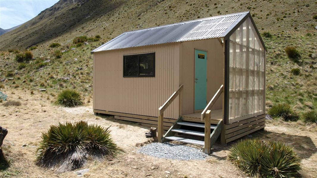 Top Timaru Hut.