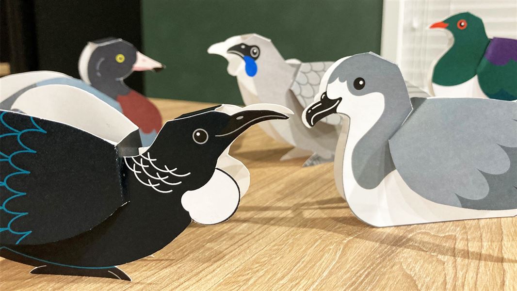 3D bird models 