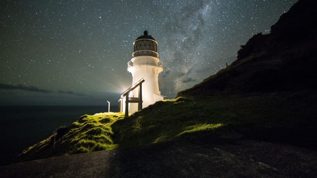 Cape Brett lighthouse. 