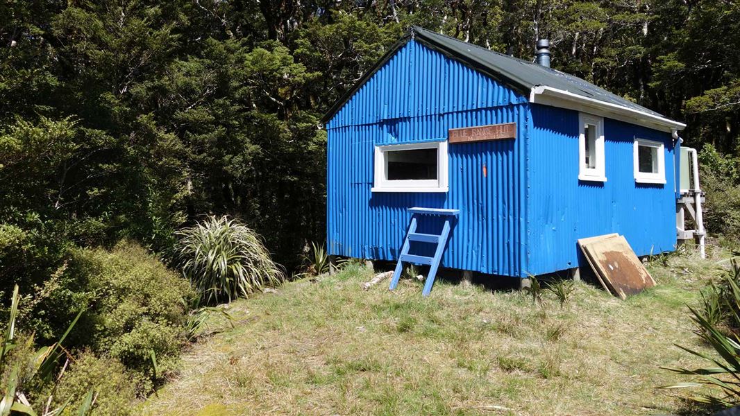 Blue Range Hut. 