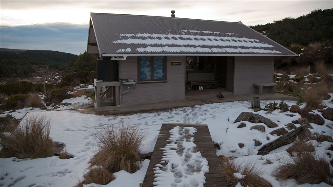 Whakapapaiti Hut. 