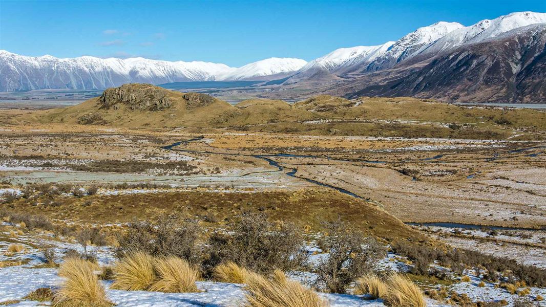 Rangitata River Valley