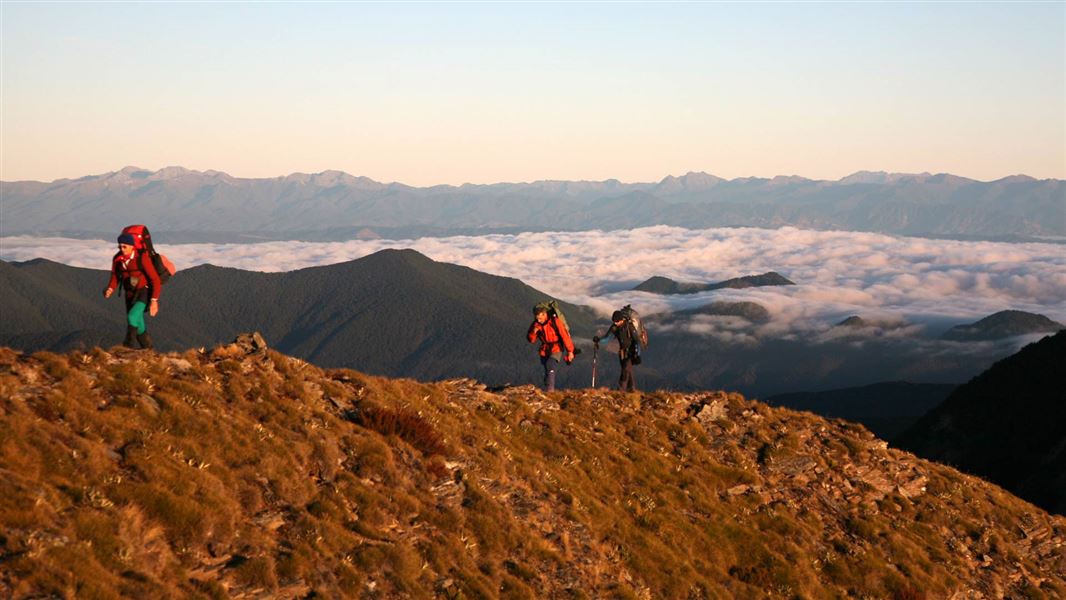 Slaty Peak ridgeline. 