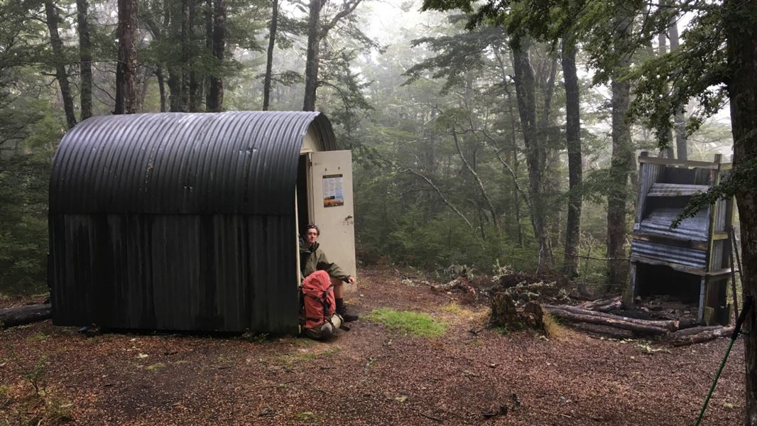 Bob's camp bivvy.