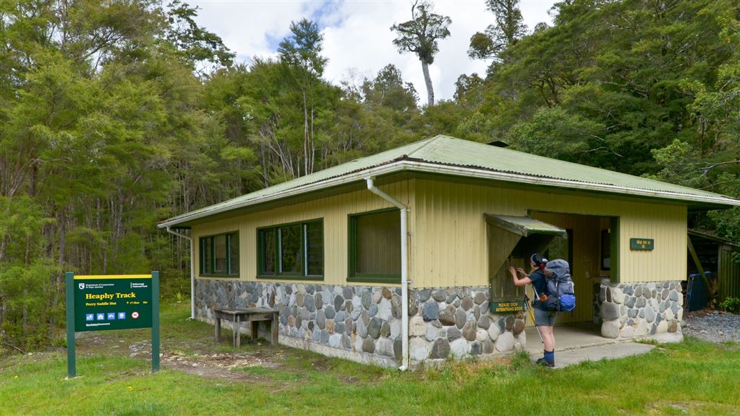 Brown Hut. 