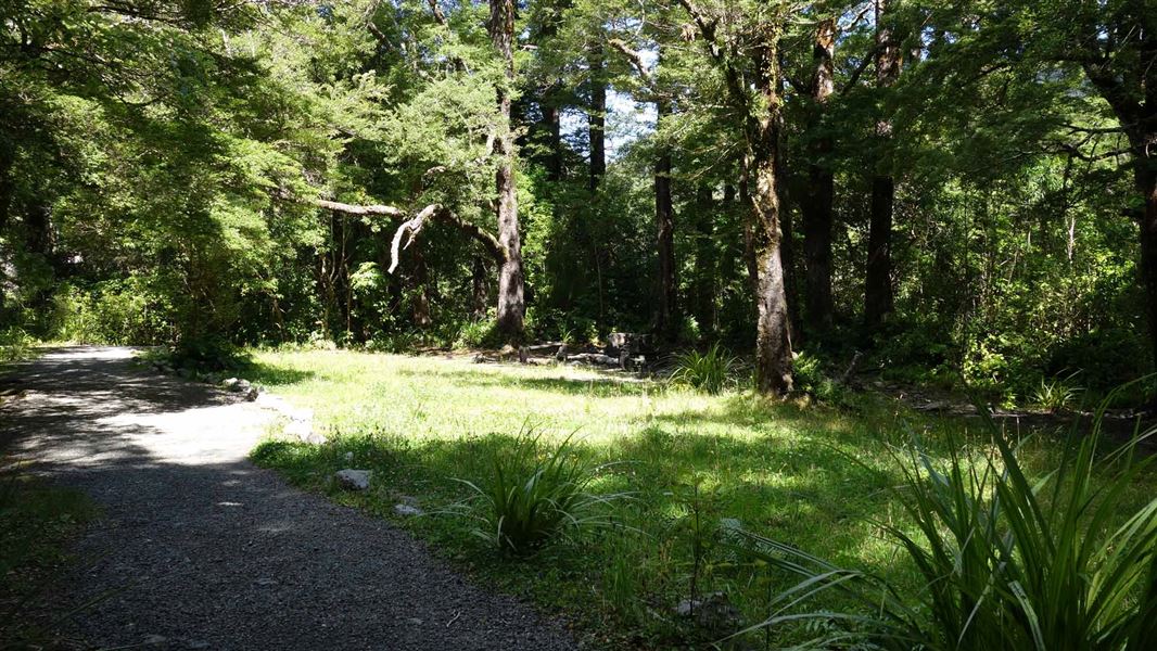 Donnelly Flat campsite and picnic area. 