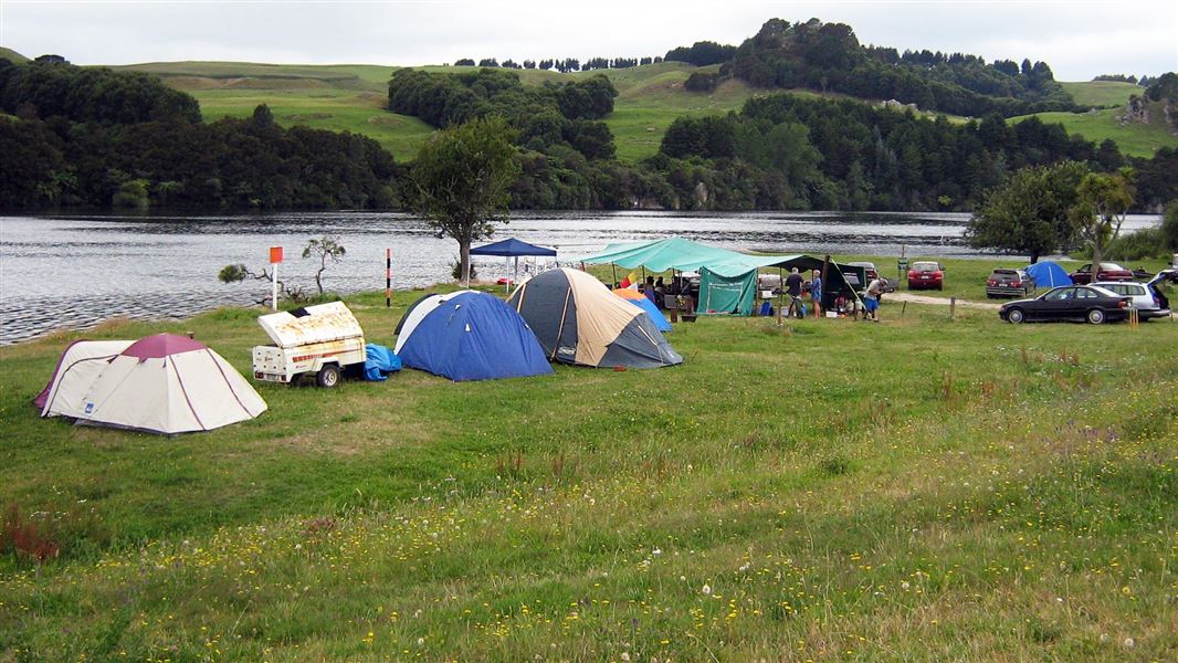 Arohena Conservation Campsite: Lake Arapuni Conservation Area, Waikato ...