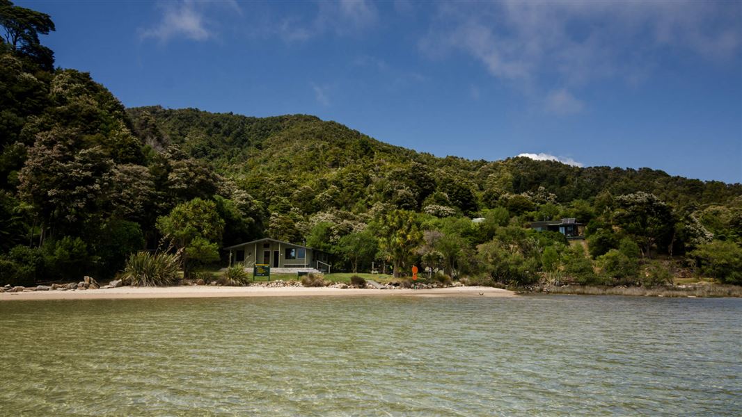 Awaroa Campsite Abel Tasman.