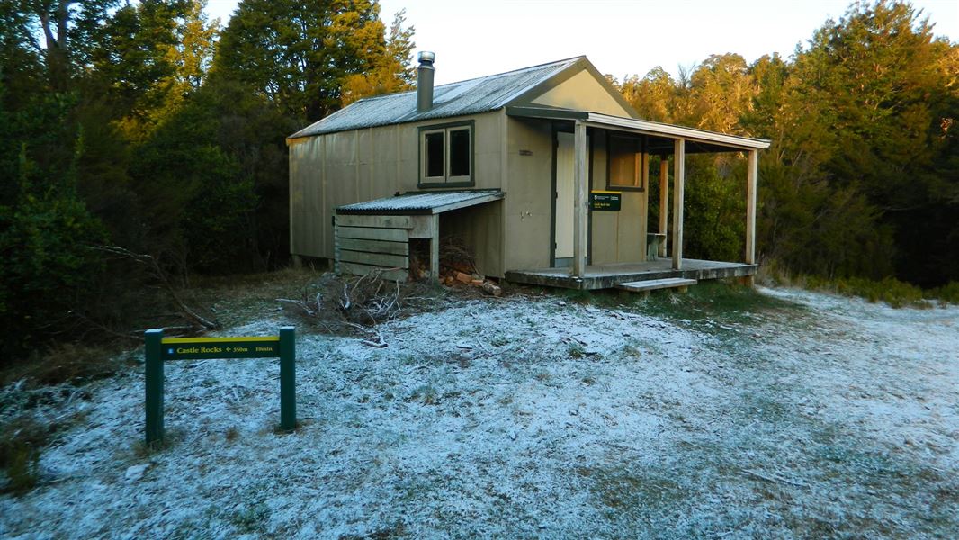 Castle Rock Hut. 