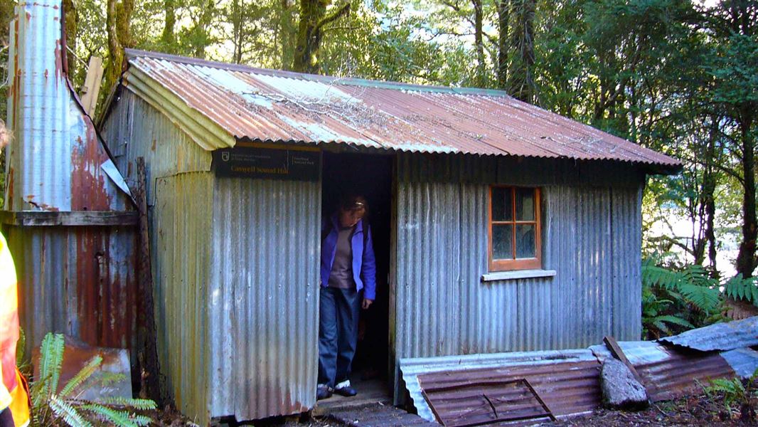 Caswell Sound Hut.