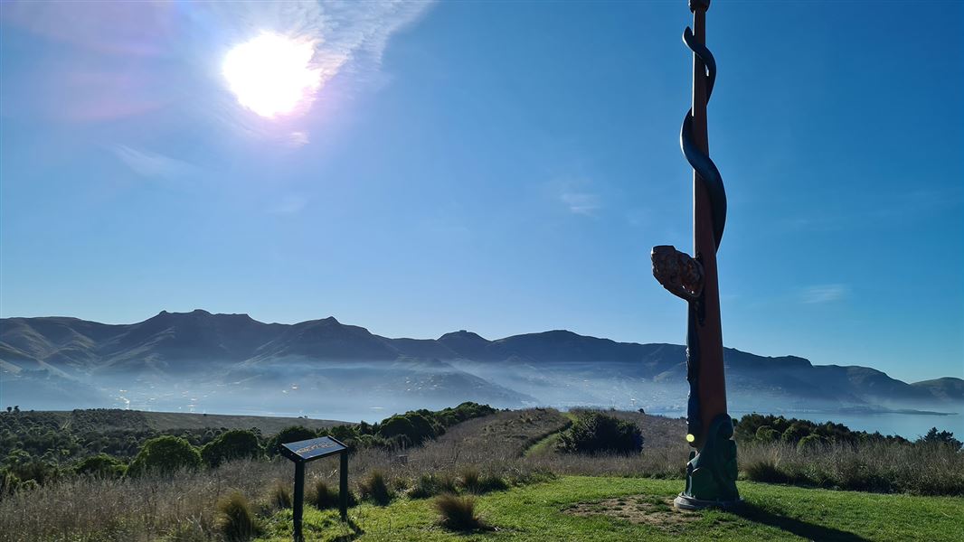 Te Hamo o Tū Te Rakiwhānoa – whenua pou. 