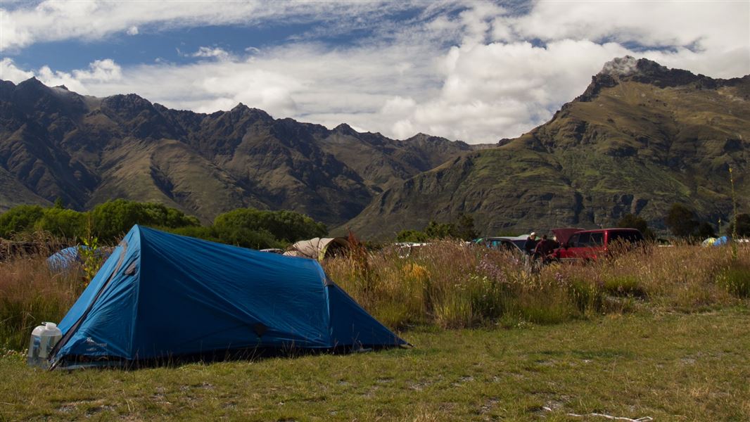 Twelve Mile Delta Campsite.