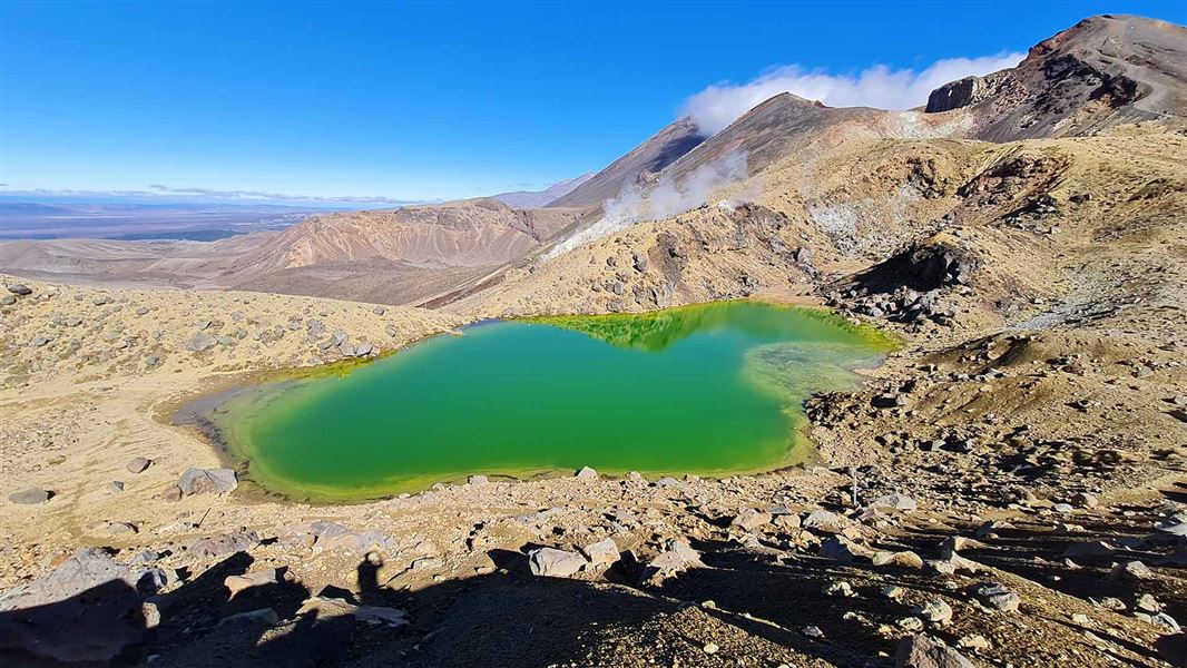 Free of weeds, the lakes can be viewed in all their jewel-like glory.