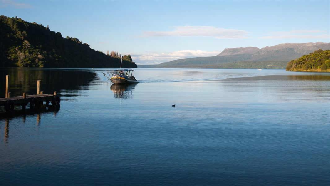 Lake Tarawera. 