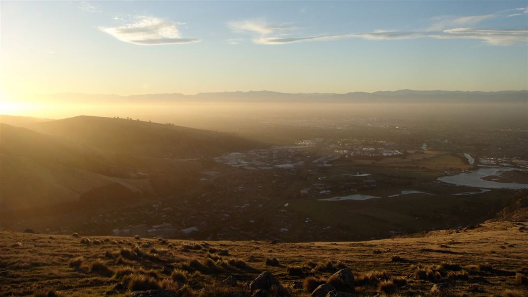 View from Mount Pleasant.