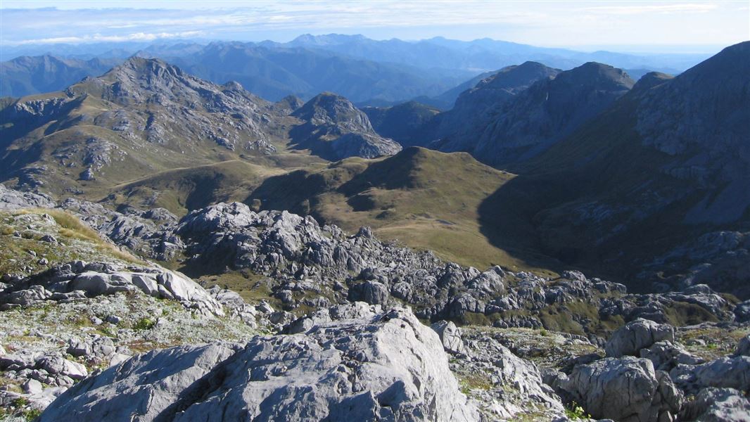 View from Mt Owen. 