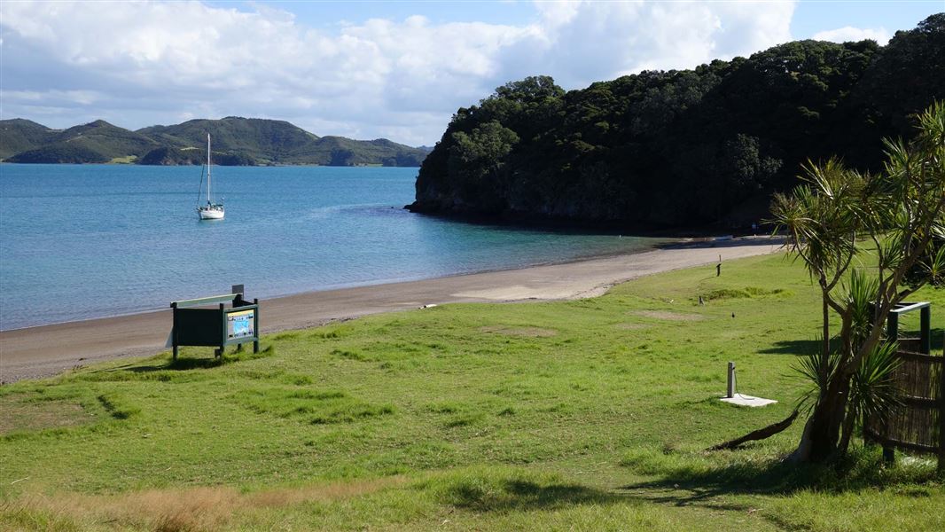 Cable Bay Campsite. 