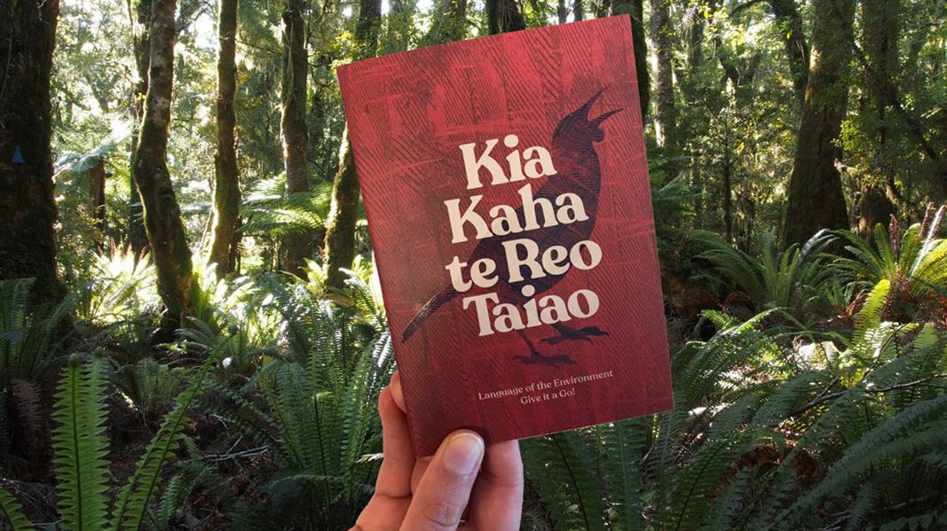 Kia Kaha te Reo Taiao booklet. 