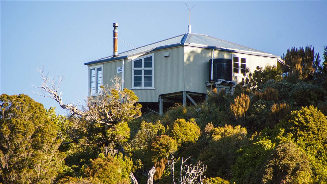 Ces Clark Hut, Paparoa National Park.