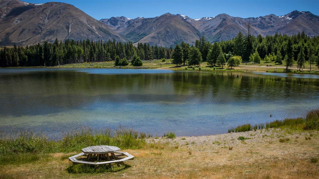 Lake Middleton Campsite Camping in the Twizel area, Canterbury region