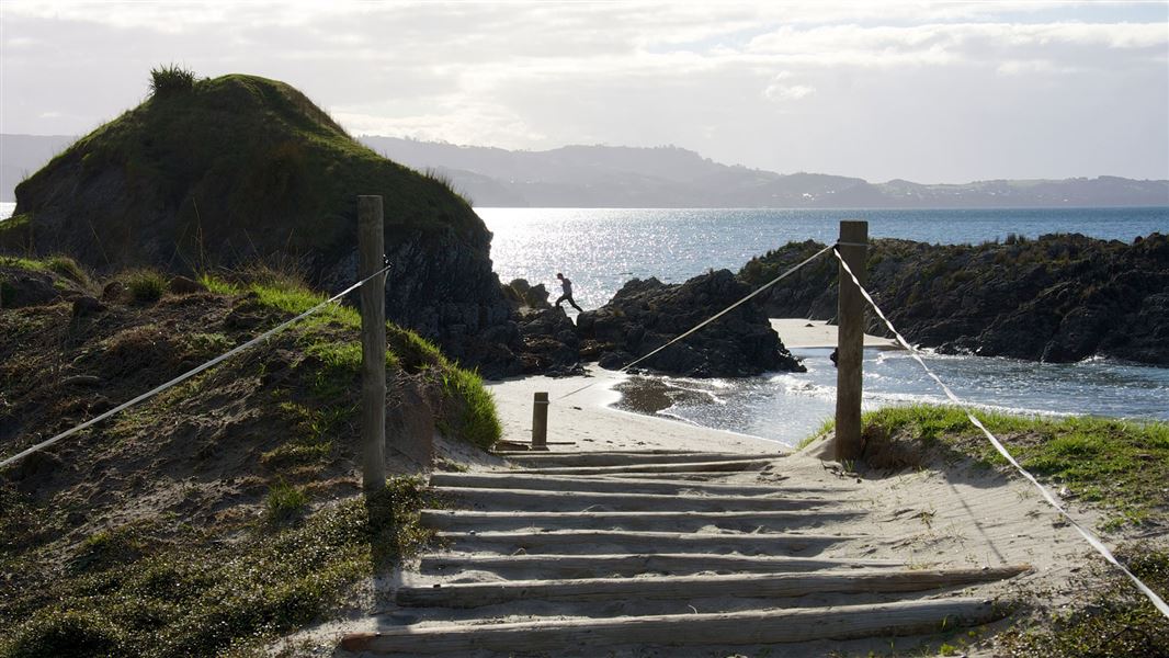 Anchor Bay, Tāwharanui. 