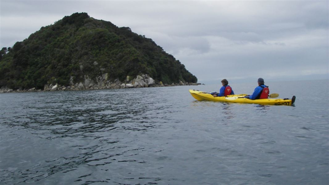 Tonga island Abel Tasman National Park.