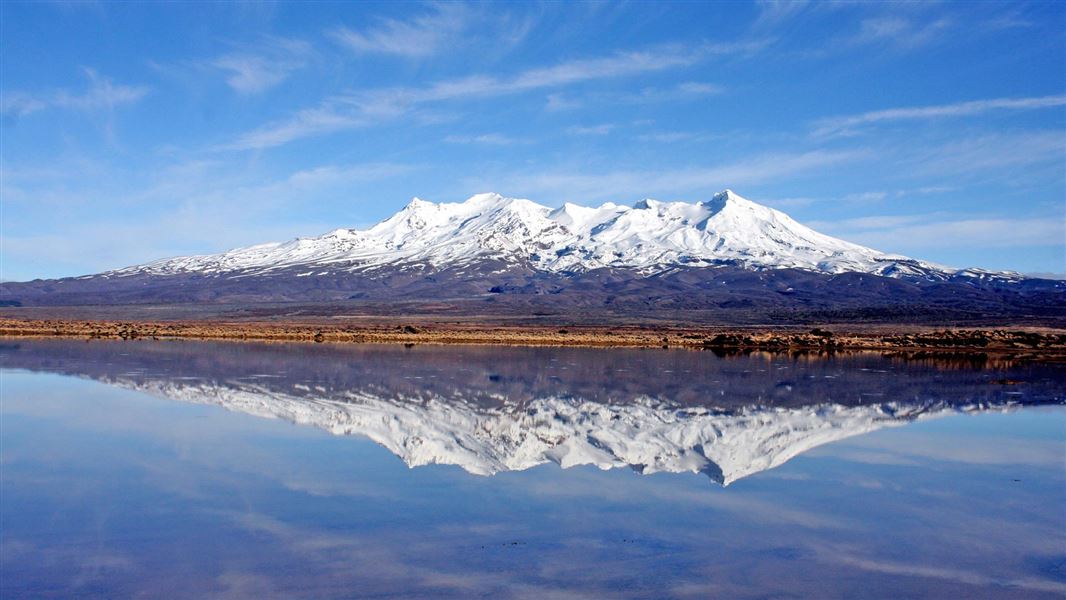  Mt Ruapehu from Desert Road.