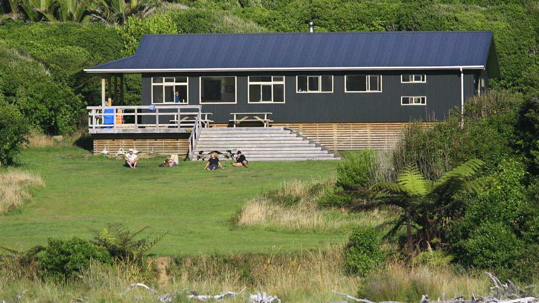 Heaphy Hut. 