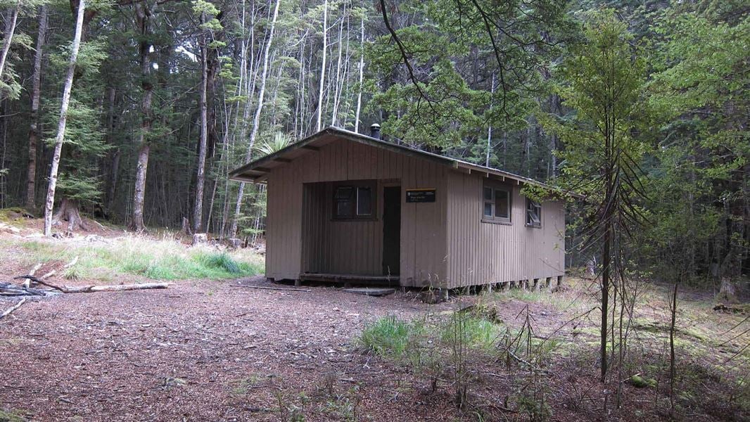 Hope Arm Hut. 