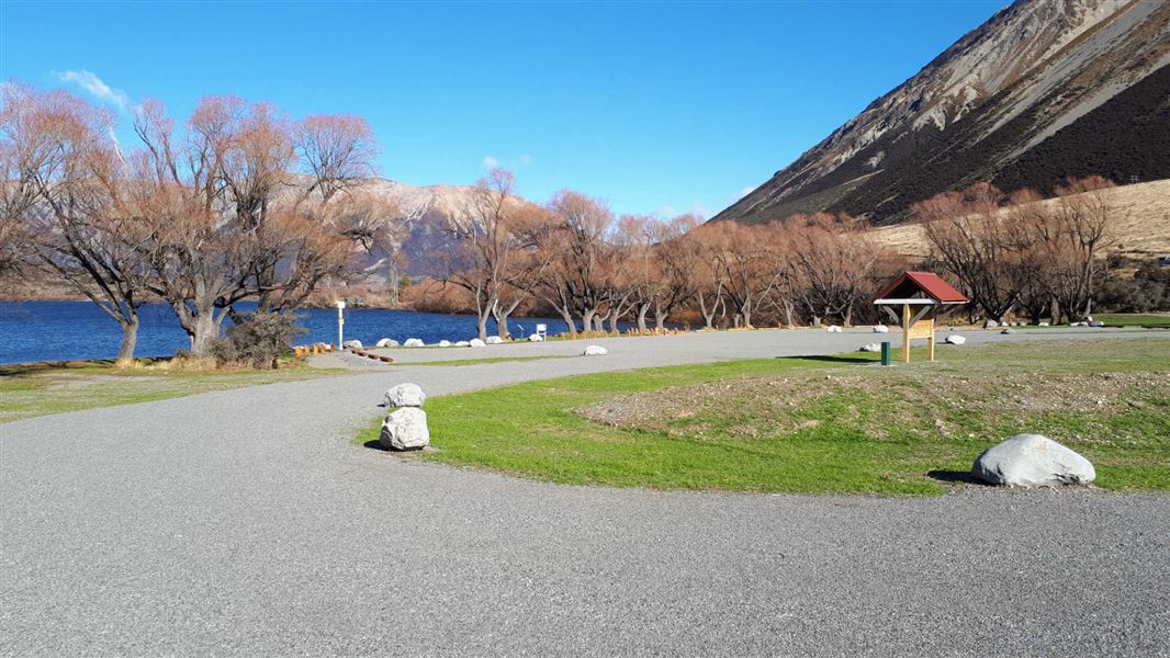 Lake Pearson Campsite.