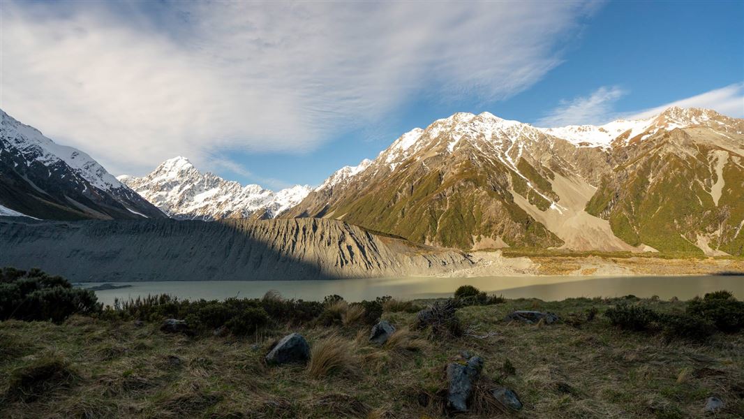 Aoraki/Mount Cook from Kea Point Track.