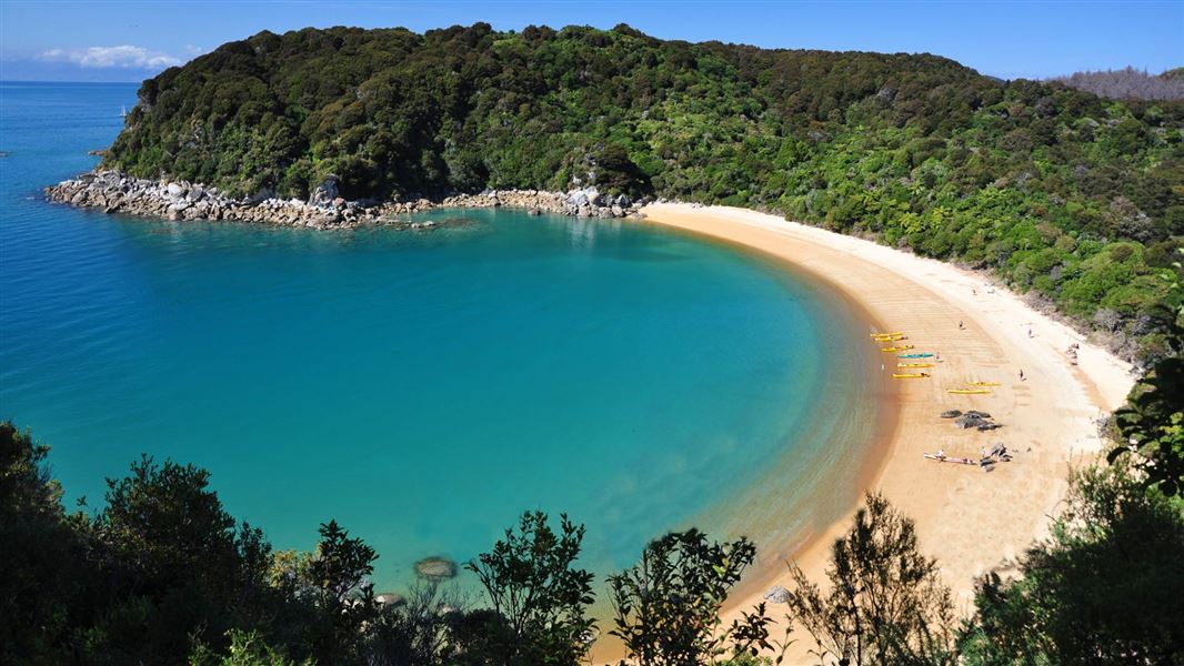 Te Pukatea Bay. 