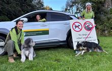 Paws for thought before heading into national parks