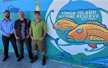 Stunning mural celebrates Tonga Island Marine Reserve