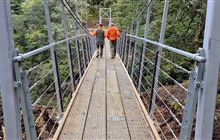 New bridge reconnects popular Glenorchy trail